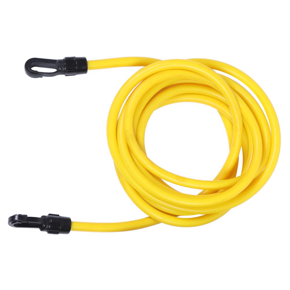 300cm Elastic Rope Swimming Training Belt Kit Resistance Training Equipment for Adult ChildrenYellow