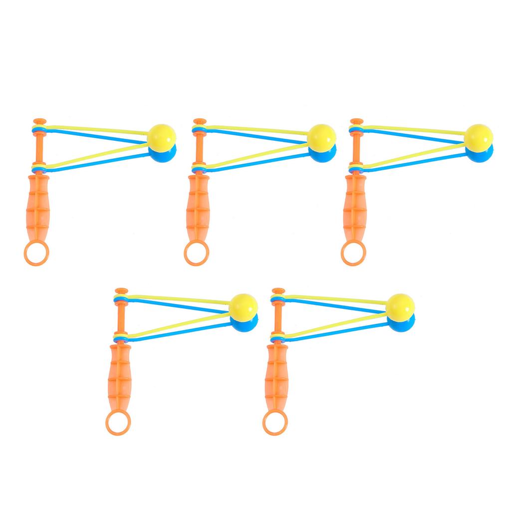 5pcs Hand Cranked Ball Toy Innovative Fun Classic Nostalgic Plastic Noisemaker  Balls for Bir