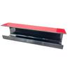 1pc Wide Under Desk Cable Raceway Cable Management Tray Metal Cord Organizer for Office & Home Use Power Strip Holder Included