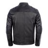 Black Men Leather Jacket Slim Fit Vintage Yellow/Red Brown Genuine Cow Men's Motorcycle Coat Biker Clothes Spring Autumn