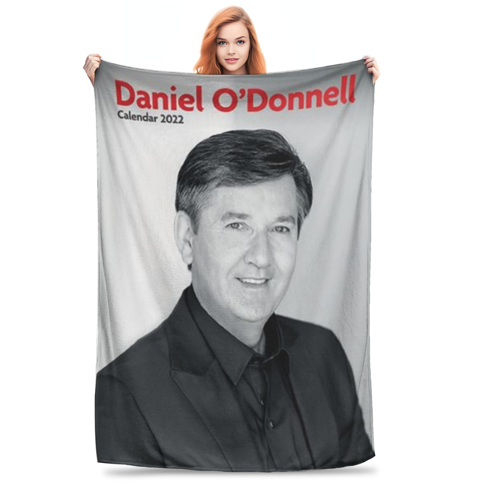 Flannel Throw Blanket Daniel O Donnell Gold Collection Warm Plush Blankets Soft Bedding for Bed Living room Home Travel Couch 80x120cm