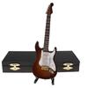 Wooden Mini Wooden Electric Guitar Mini Musical Instrument Model  Room Decoration