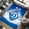 FC Dynamo Kiew Teppich für Wohnzimmer Schlafzimmer Zuhause Sofa Dekoration, Kinder Spielrutschfeste Bodenmatte