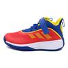 Adidas Own The Game 3.0 Comfortable Durable Mid-Top Kids Basketball Shoes Kids Sneakers Red Blue Yellow JR6000