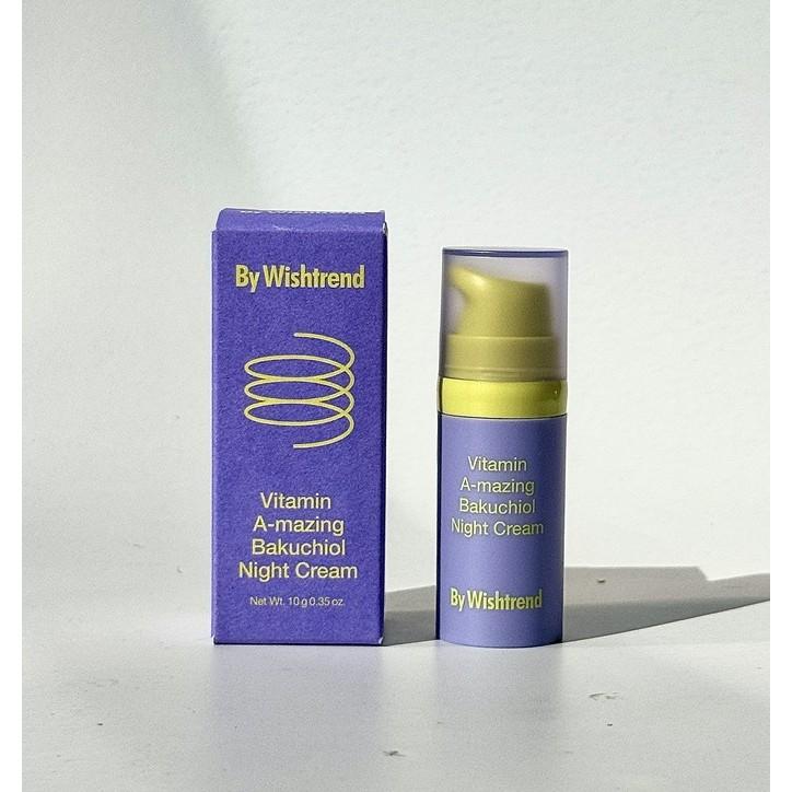 BY WISHTREND Vitamin A-mazing Bakuchiol Night Cream 30ml, 10ml