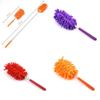 Multifunction Telescopic Dusting Brush With Synthetic Fiber Head For Household Use
