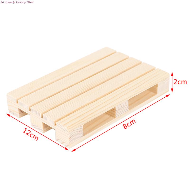 Mini Houten Pallet Drank Onderzetters Voor Warme En Koude Dranken Pot Kussen Craft Decoratie
