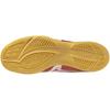 Mizuno Monarcida NEO SALA SELECT IN Futsal Ruby Red x 3E Shoes, Wide, Indoor, White, 26.5 cm,