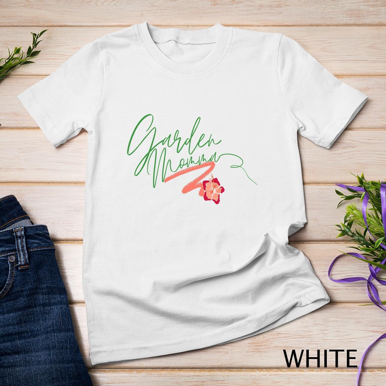 Garden Momma, Graphic Tee T-Shirt Mens Womens Tees Top Unisex T-Shirt Mens Womens Tees Top S