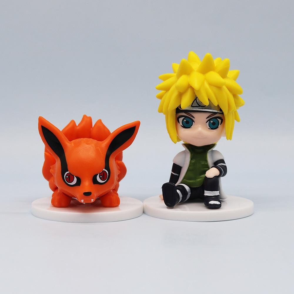 Uzumaki Naruto Uchiha Sasuke Kakashi Haruno Sakura Character Model Ornaments