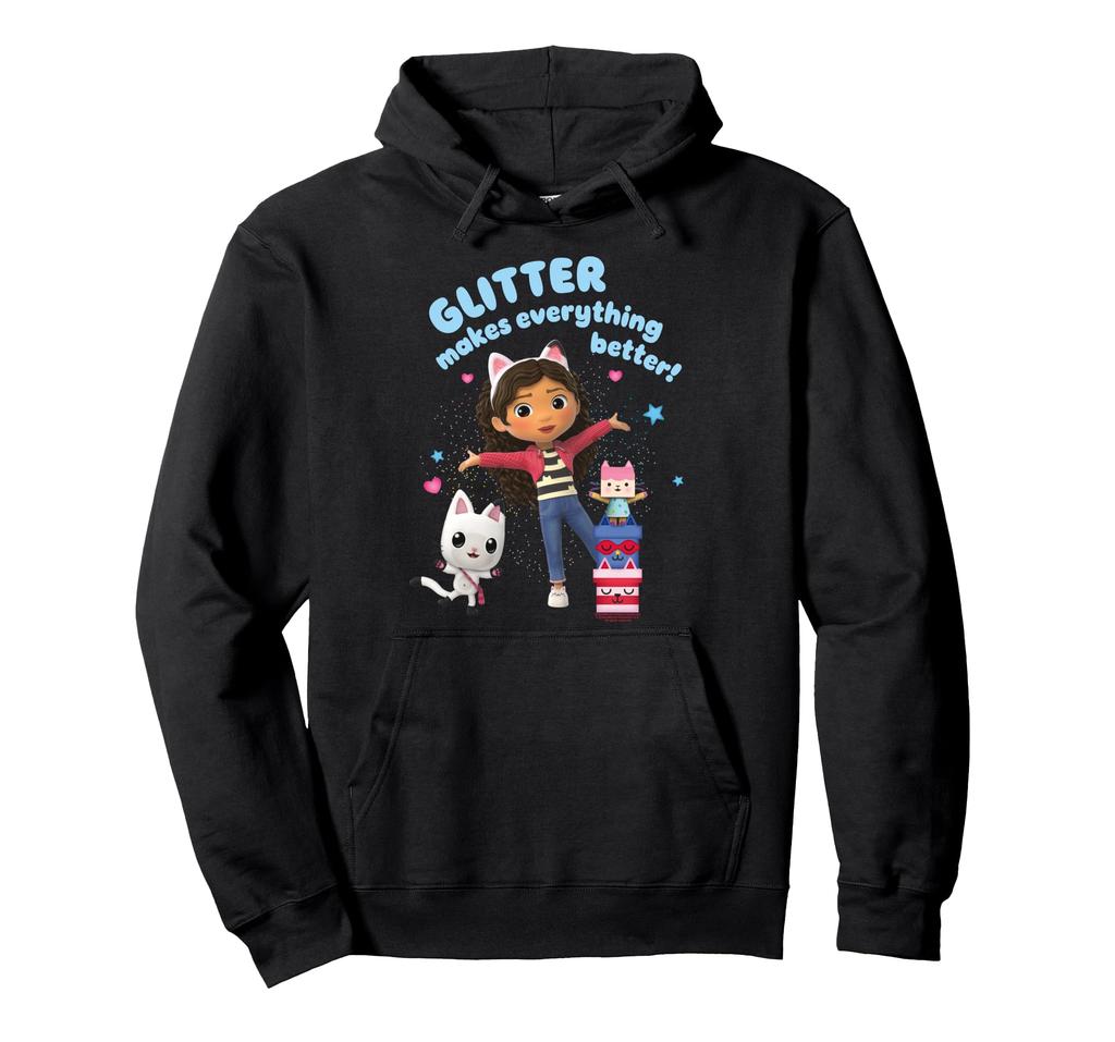 Gabby's Dollhouse Glitter Makes Everything Better. Hoodie