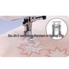 Adjustable Multi-Functional Sewing Machine Presser Foot Set with Fabric Strip, Imitation Synchronous, and Overlocking Features
