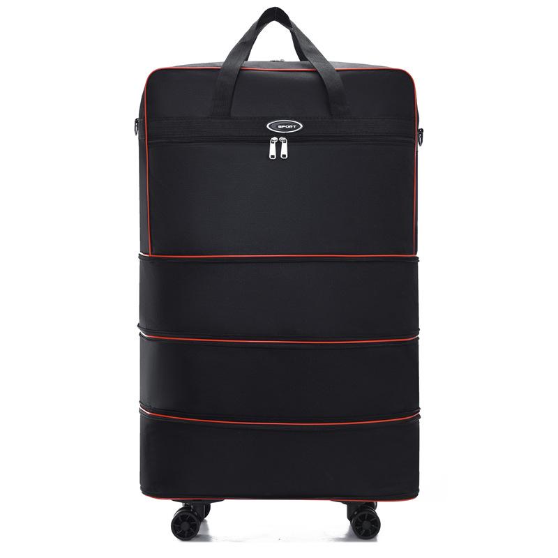 Large Capacity Folding Travel Bag with Universal Wheels