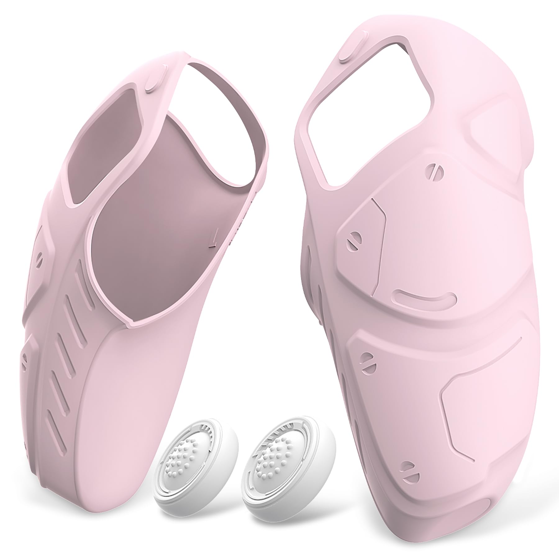 

PlayVital PS5 Контролер Ергономічна М яка Силіконова Ручка для Контролера Включає Накладки на Стіки Сумісна з Зарядною Станцією для Контролера PS5 Видання Cherry