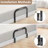 Upgraded Metal Bed Frame Secure Fastener Adjustable Mattress Anti-Skid Retainer for Firm & Stable Sleeping Surface