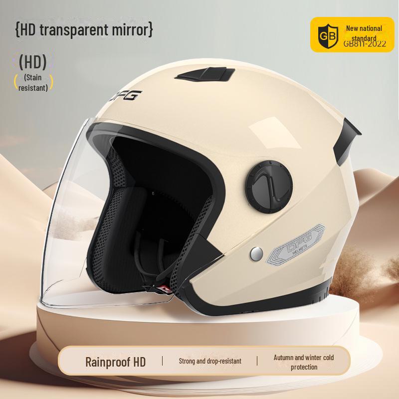 

Женский зимний электрошлем для автомобиля - теплый, безопасный, универсальный, защита от солнца