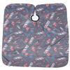 Fashionable Barber Shop Hairdressing Cape Hair Cutting Apron Hair Beauty Tool 160x140cm (Black)