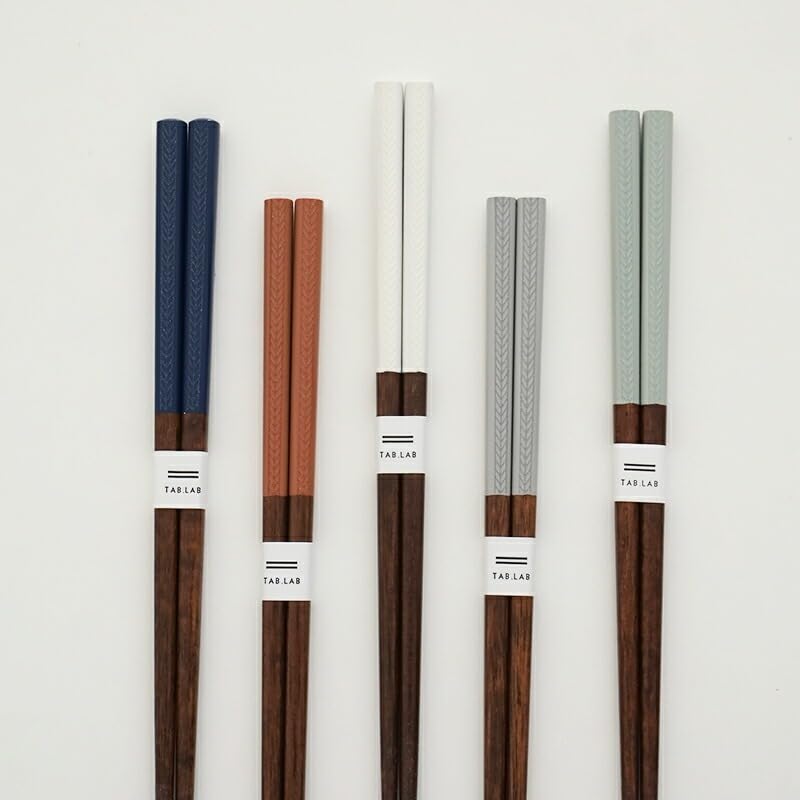 Dishwasher Safe Made In Single Herringbone Nordic Kitchen Accessories 22.5cm Chopsticks, Japan, Piece, Pattern, Style, Stylish, Cute, Non-Slip,