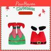 Plush Cotton Christmas Hat Elf Pant Santa Cap Decor