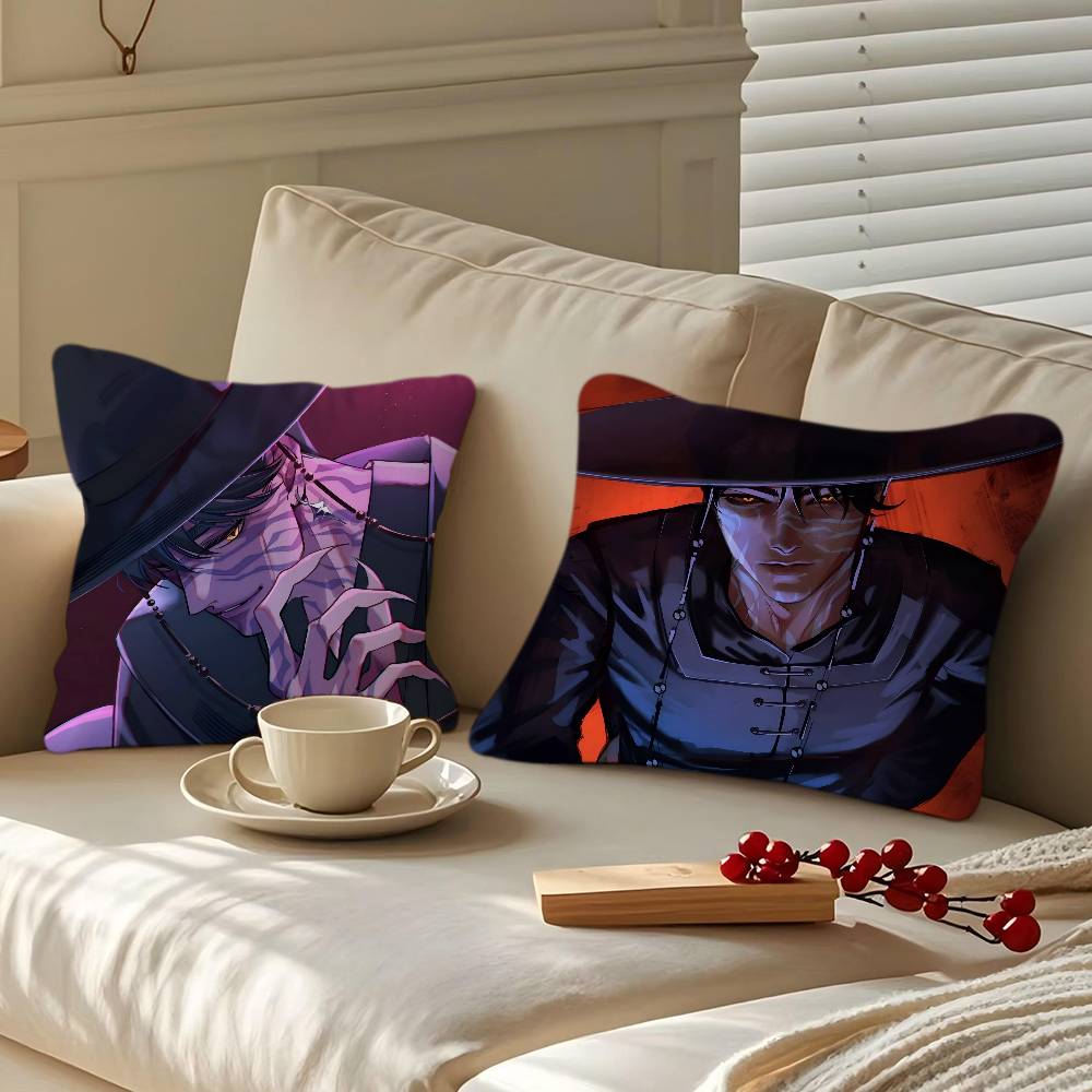Jinu Kpop Demon Hunters Cushion Cover Inches Farmhouse Decor Home Throw Pillow Covers For Couch Decorations