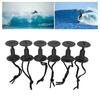 6 Pezzi Tappo Corda Leash Tavola da Surf con Slot Staccabile Comodi Tappi Leash Bodyboard Accessorio Bodyboard