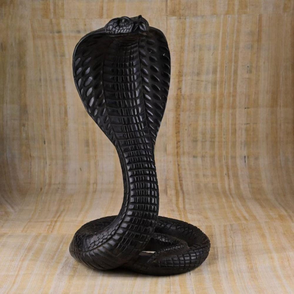 Snake Simulated Cobra Figure Lifelike Animal Simulation Model 3D Cobra Model Toy Christmas