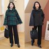 Shiz Madam Women Wool Jacket Turtleneck Loose Sleeve J31760