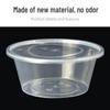 SUNWRAP Einweg Runde Plastik Lebensmittelbehälter