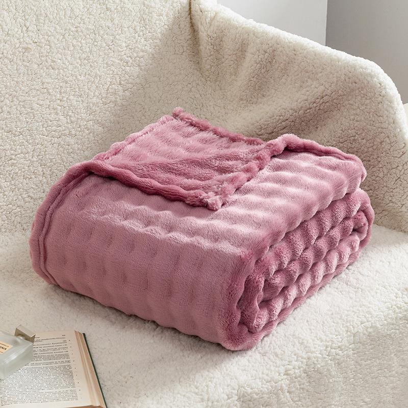 Bubble Rabbit Superweiche Flanelldecke - Nickerchen-/Sofadecke