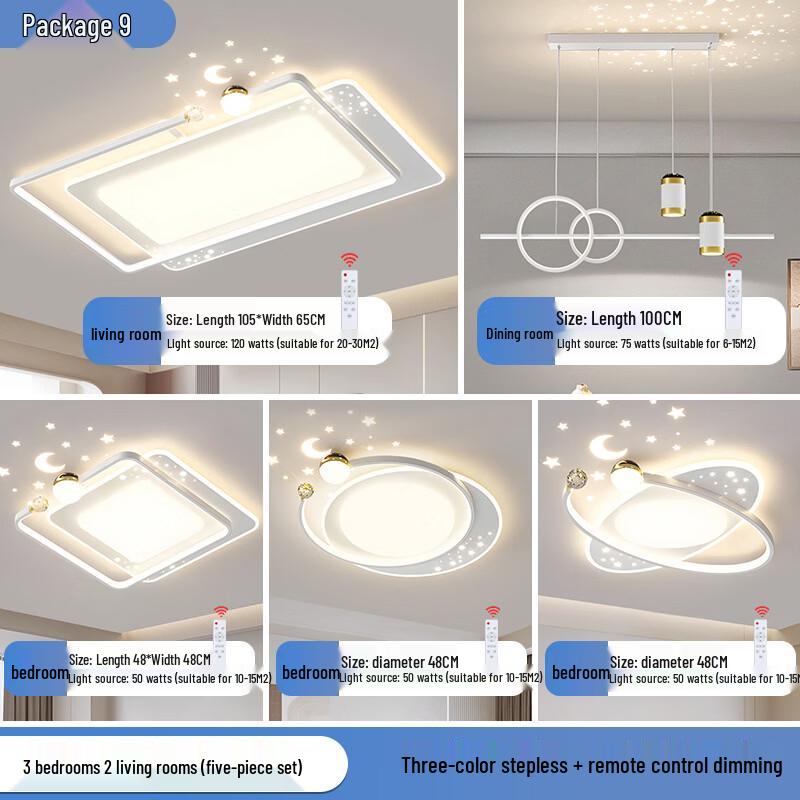 Starry Sky LED Ceiling Light Kit