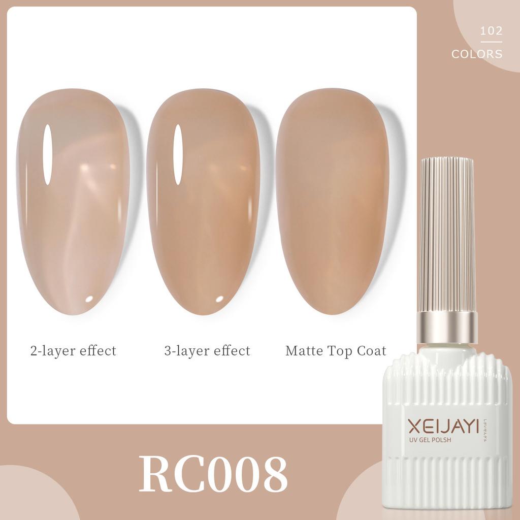 New Trendy 102 Colors of Long-lasting Gel Nail Polish for Women, Suitable for Professional Nail Salons.