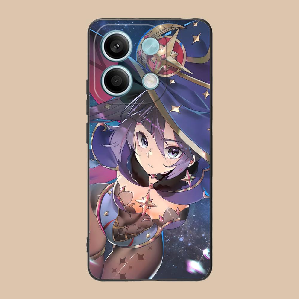 Game GI Mona Matte TPU Mobile Phone Case for POCO M7 M6 M5 M4 M3 X7 X6 X5 X4 X3 Pro GT 5G Colorful Printing Cover