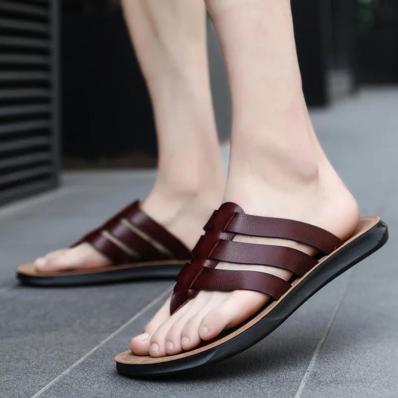 Modische Trendige Herren Sandalen Sommer Neuankunft Badezimmer Hausschuhe