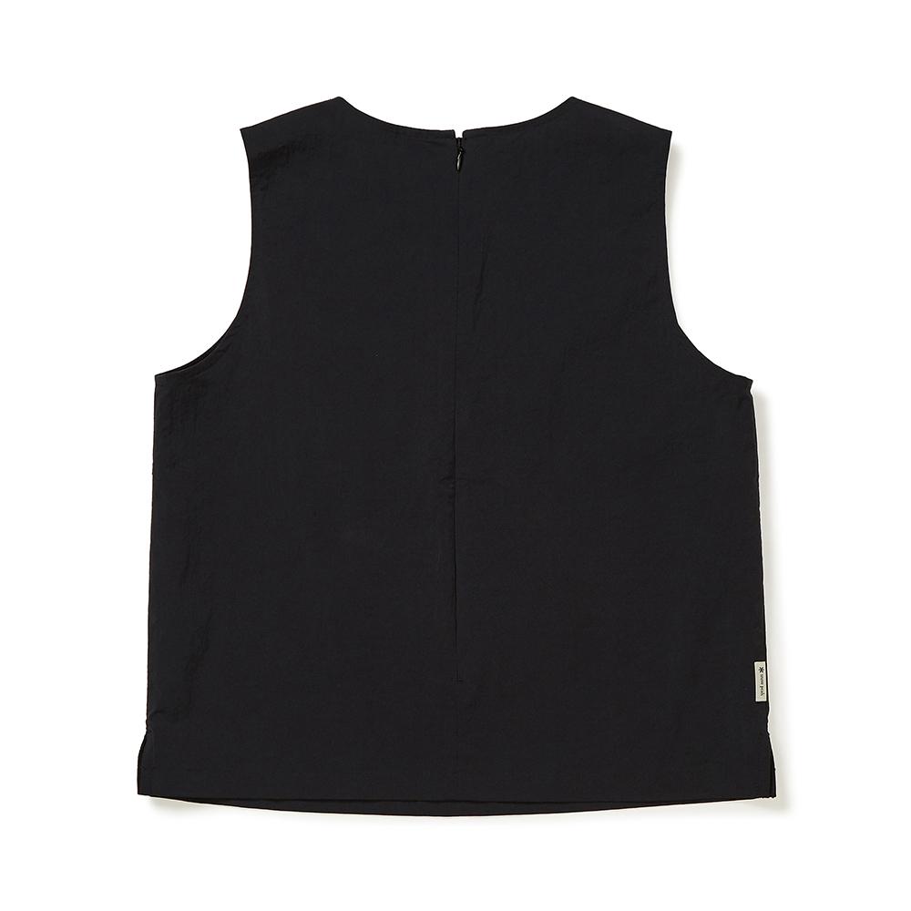 [Snowpeak] Route Women's Back Zipper Sleeveless Black (S23MWRST21)