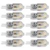 10PCS Warm White Bi Pin Bulbs 12V LED Light Bulb Durable G4 Bi-Pin Bulbs  Ceiling Lamps