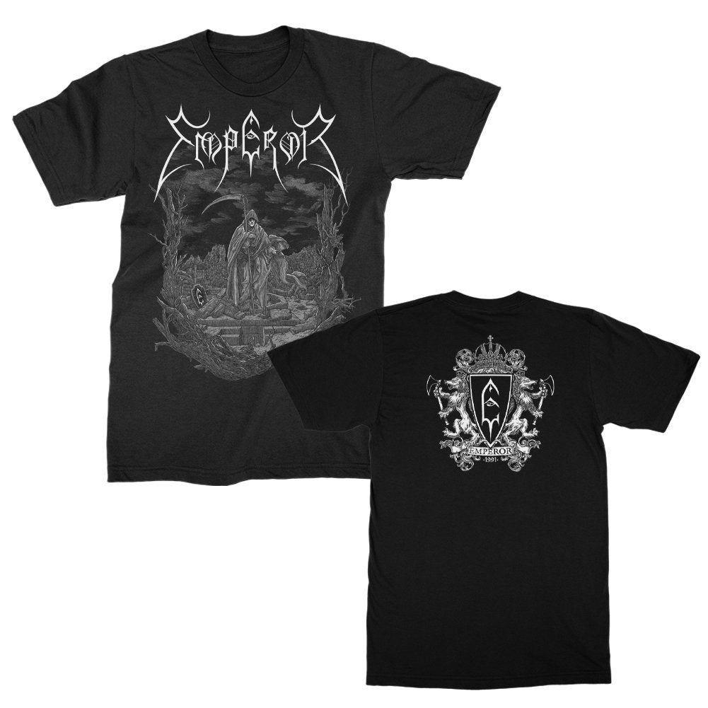 New Emperor Band Graphic Cotton T-shirt Unisex Summer Short Sleeve Fashion Brand Tee Luxury Casual Vintage Retro Tops