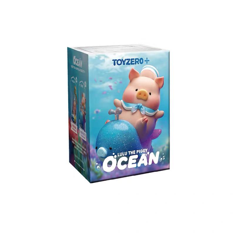 New Original Lulu The Piggy Ocean Series Blind Box Figure Trendy Doll Collected Figure Accessories Toy Children Birthday Gift