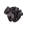 Shefun Chouchou Hair Tie Volume Satin Rubber Elegant Stylish Adult Ladies Accessory JP218 (Dark Gray)