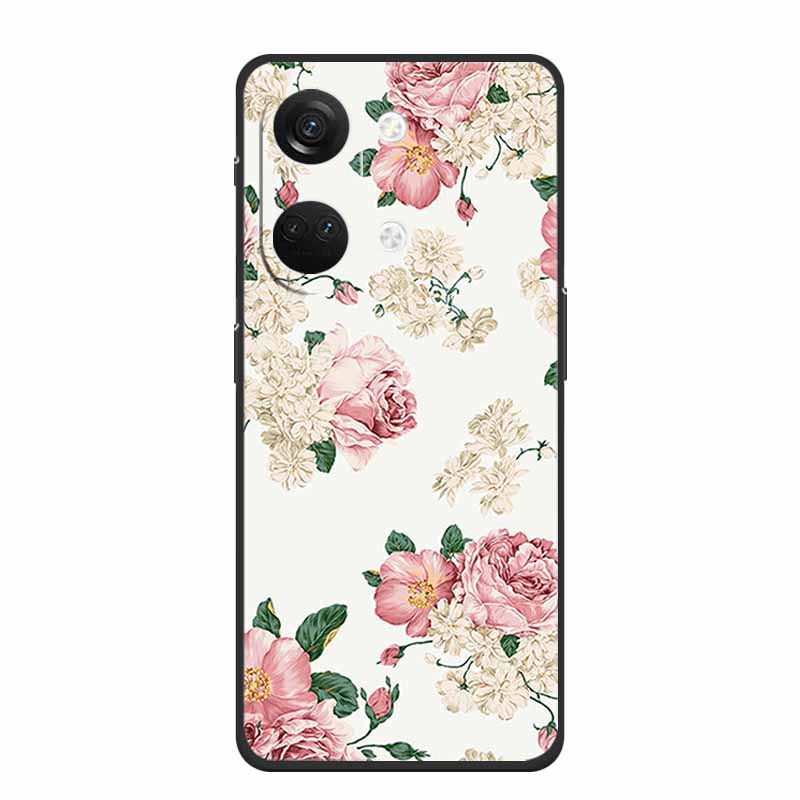 For OnePlus Nord 3 5G Case Coque Nord3 Lovely TPU Soft Cartoon Painted Cat Phone Casses for One Plus Nord 3 Silicon Para Shells