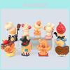 Figure in PVC di Bambina Cartone Animato Twinkle Twinkle con Montaggio ed Espositore per Collezionisti