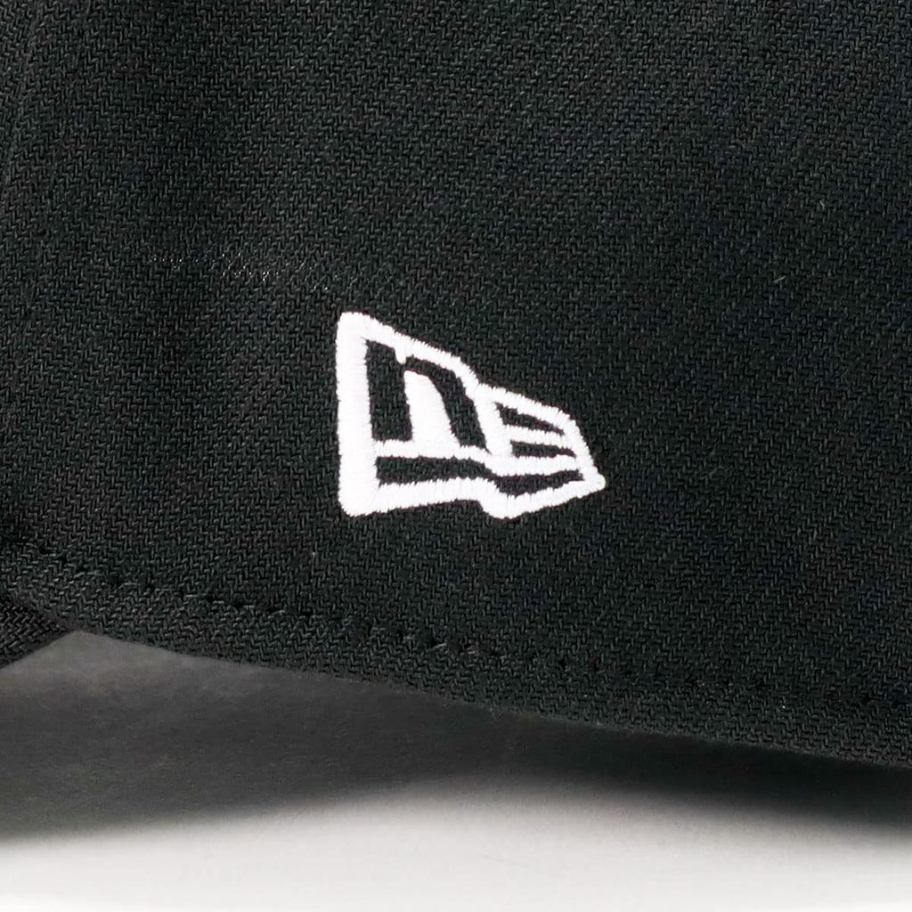 New Era 3930 Basic Black White Size 25J Cap, M/L,