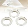 3Pcs E14 Plastic Lampshade Collar Ring Thread Lamp Light Shade Parts Bulb Holder Adapter Washer Transverter Retaining Fitting