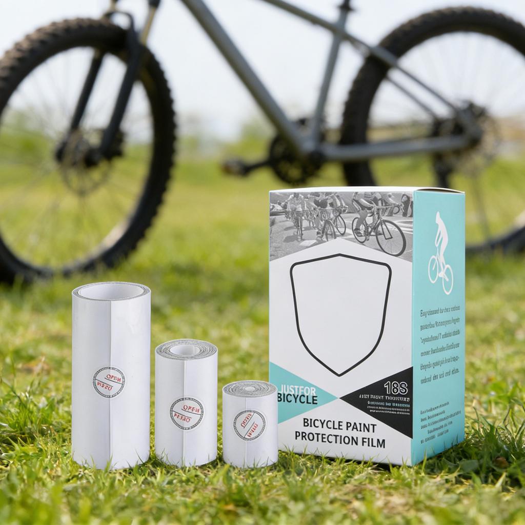 Bike Frame Protection Tape Clear Mountain Bike Frame Guard Chainstay Protector Bicycle Stickers Tape for Cycling Decoration