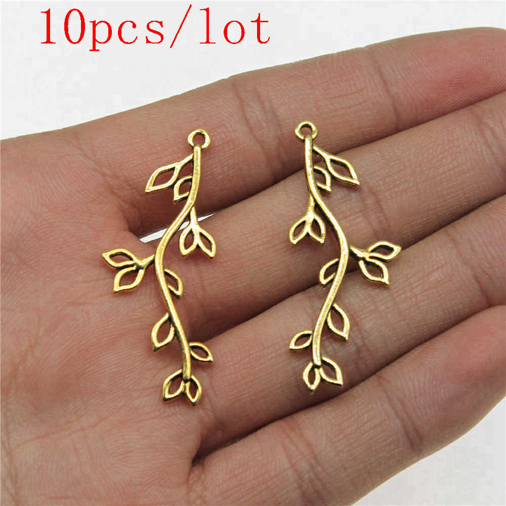 Astblätter, Verbindungskomponenten, Schmuckherstellung, Kunsthandwerk, Heimwerkerzubehör