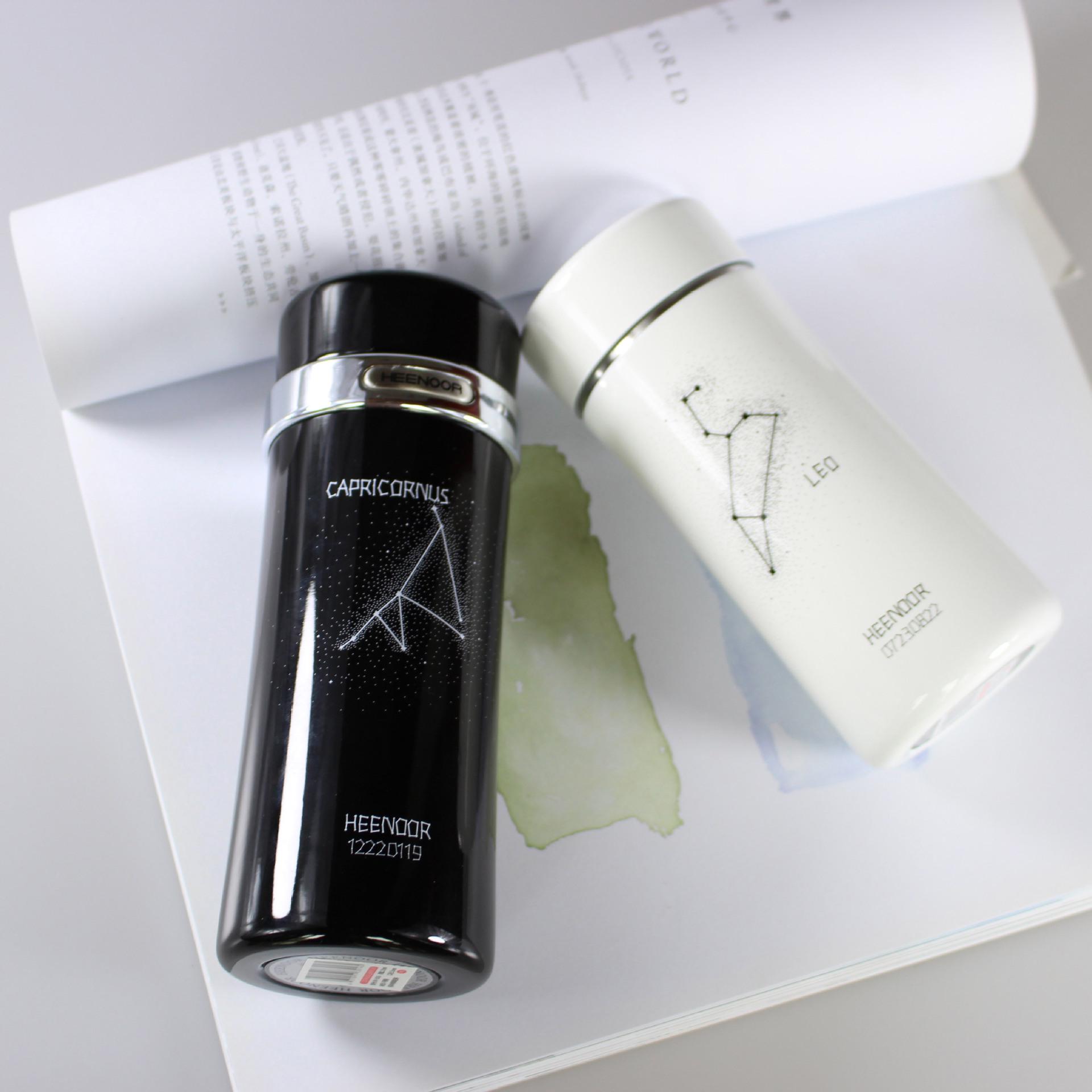Sinox 3016 Zodiac Vacuum Insulated Stainless Steel Water Cup Aries 225ml чёрный
