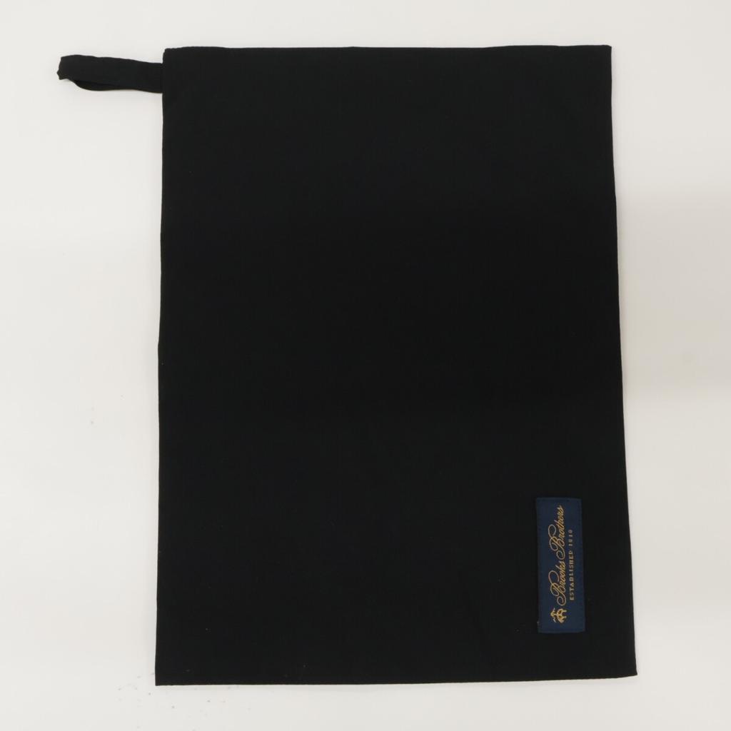 Brooks Brothers 100174602 OLMETEX Fabric Black Packable Balcony Coat Coat M blackUsed