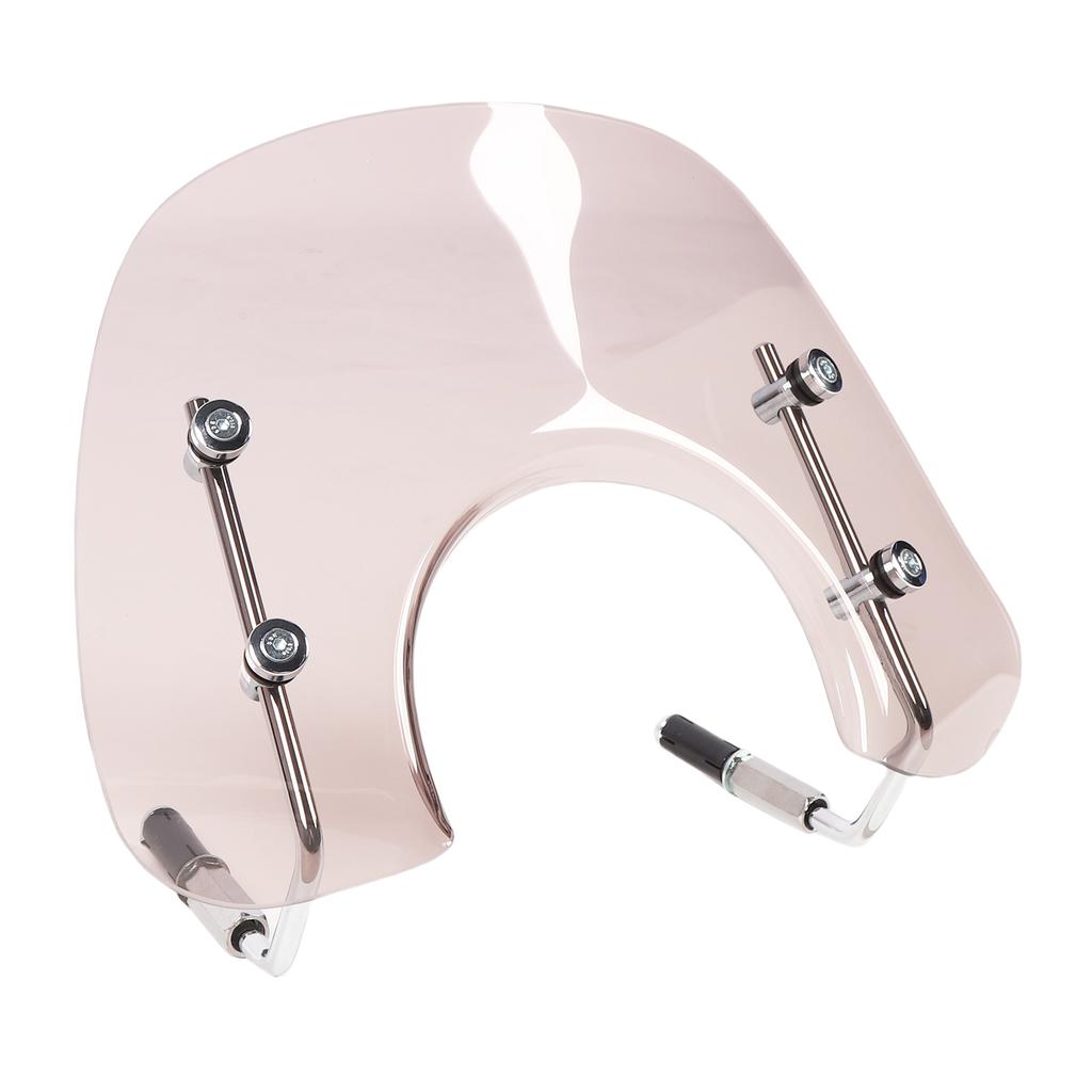 Motorcycle   Carbon Steel Motorcycle Wind Deflector Windscreen Mount Kit Replacement for LX50 LX125 LX150 All Year