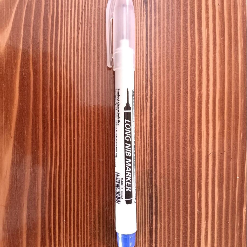 72-Hour Cap-Off Long-Tip Woodworking Marker