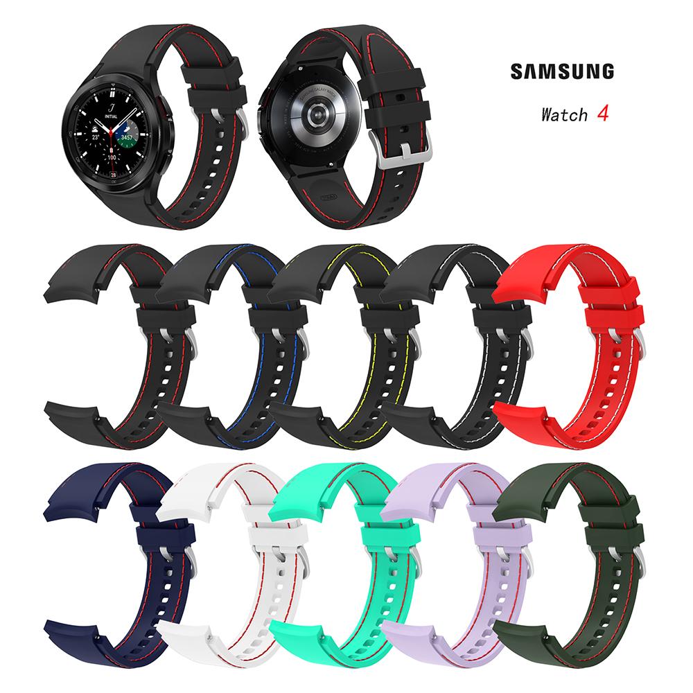 Pro Samsung Galaxy Watch 4 Classic 42 mm 46 mm silikonový pásek na hodinky pro Samsung Galaxy Watch 4 40 mm 44 mm