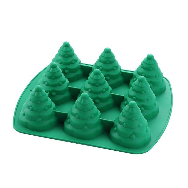 Christmas Mold Silicone Mold Christmas Tree Gingerbread Man Snowflake Christmas Mold Cookie Candy Mold